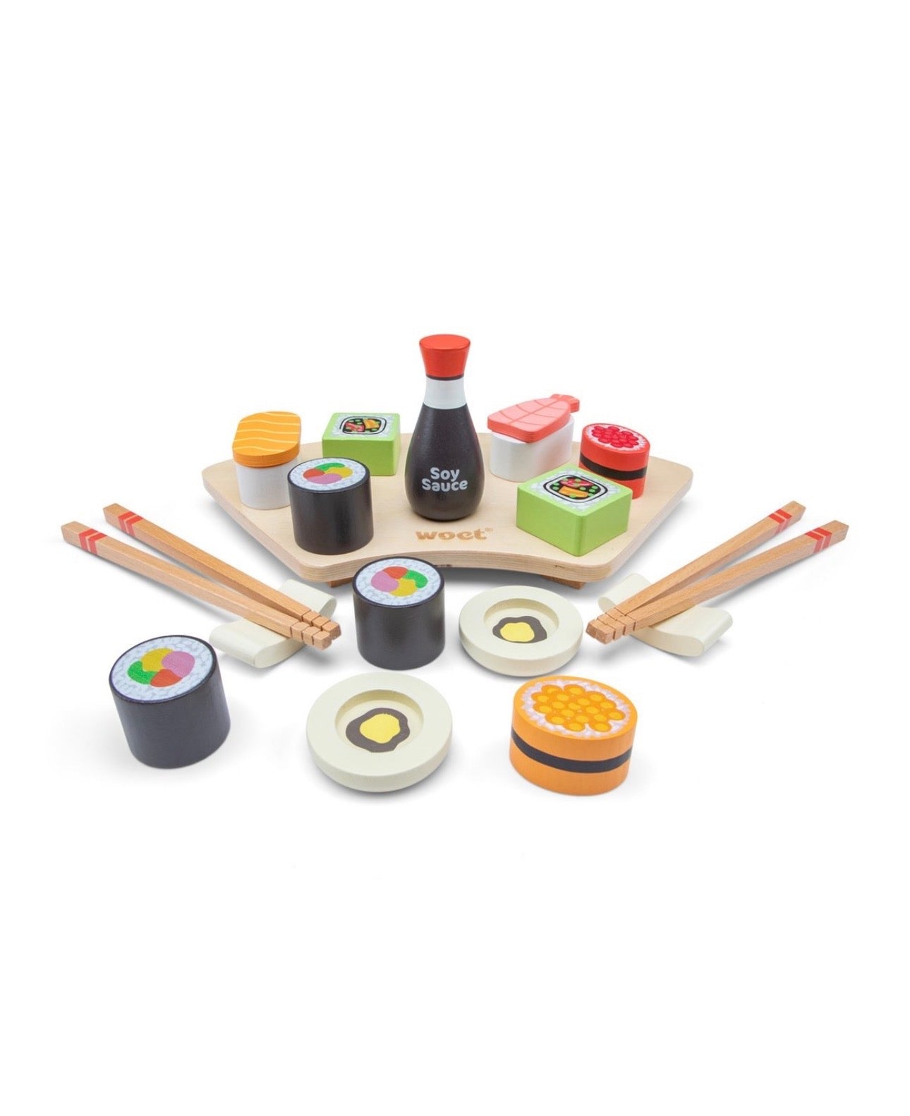 Set sushi in legno