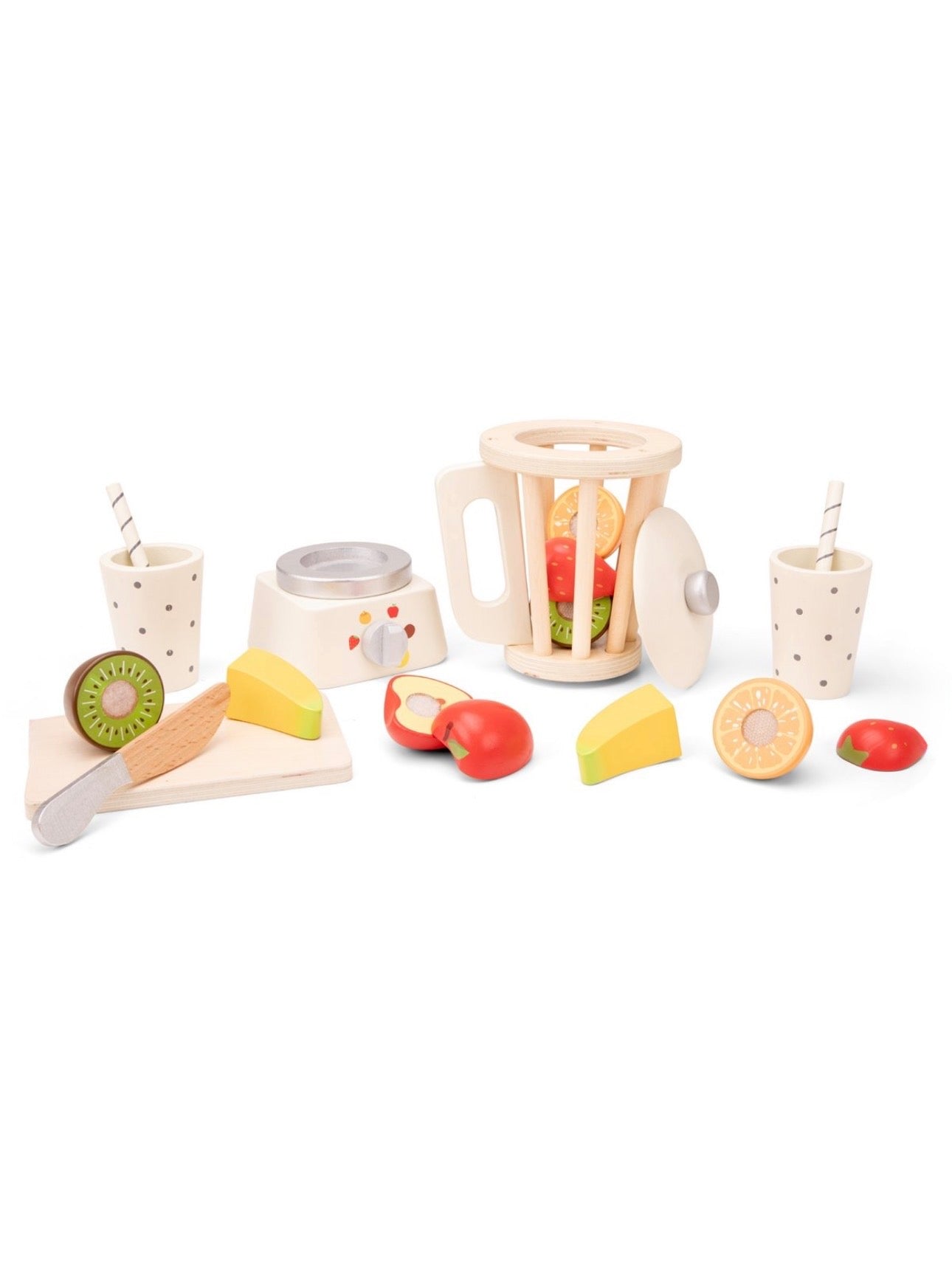 Set frullatore in legno