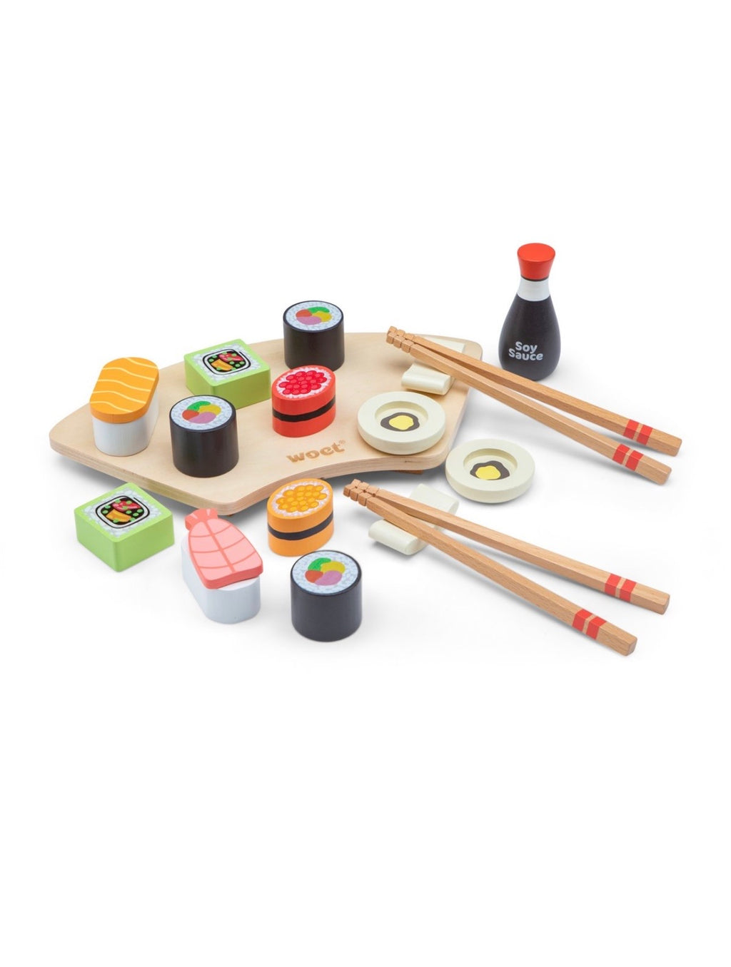 Set sushi in legno
