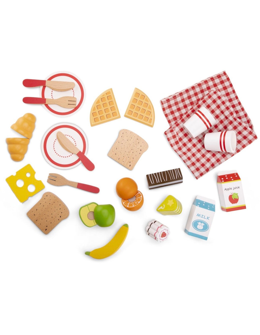 Set picnic in legno